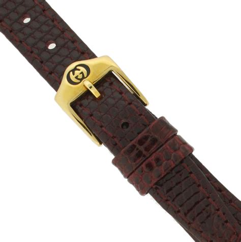 replacement watch strap gucci|notched Gucci watch strap.